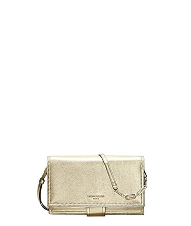 Liebeskind Berlin Women's Lisa METALLIC Light Gold Crossbody im Sale
